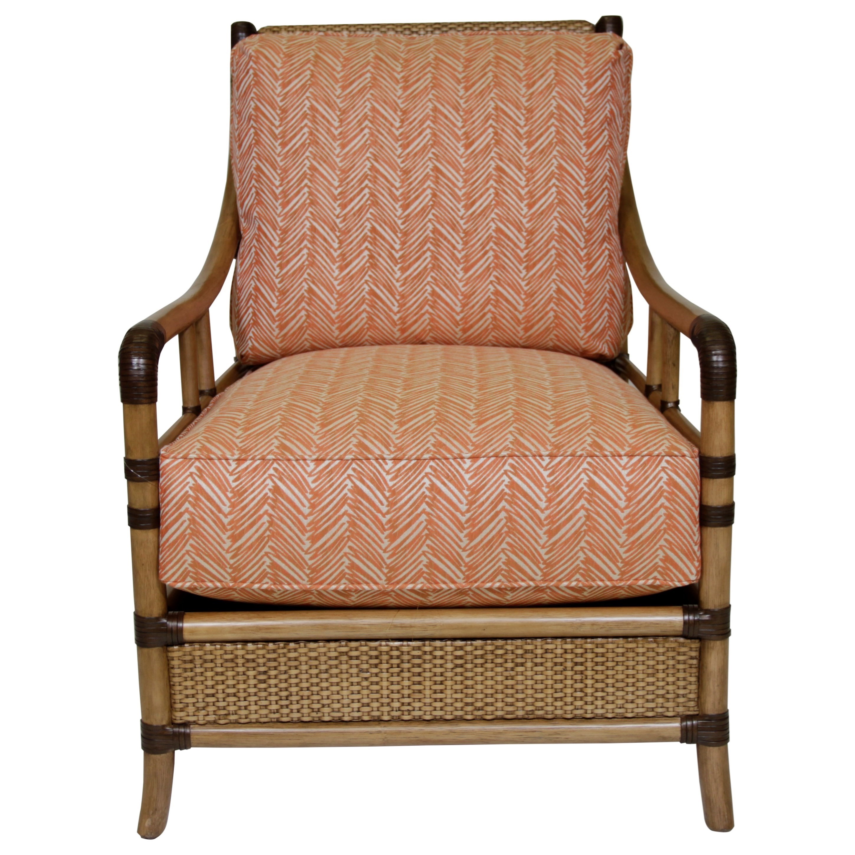 Tommy Bahama Home Twin Palms 184511 Seagate Chair with Woven and